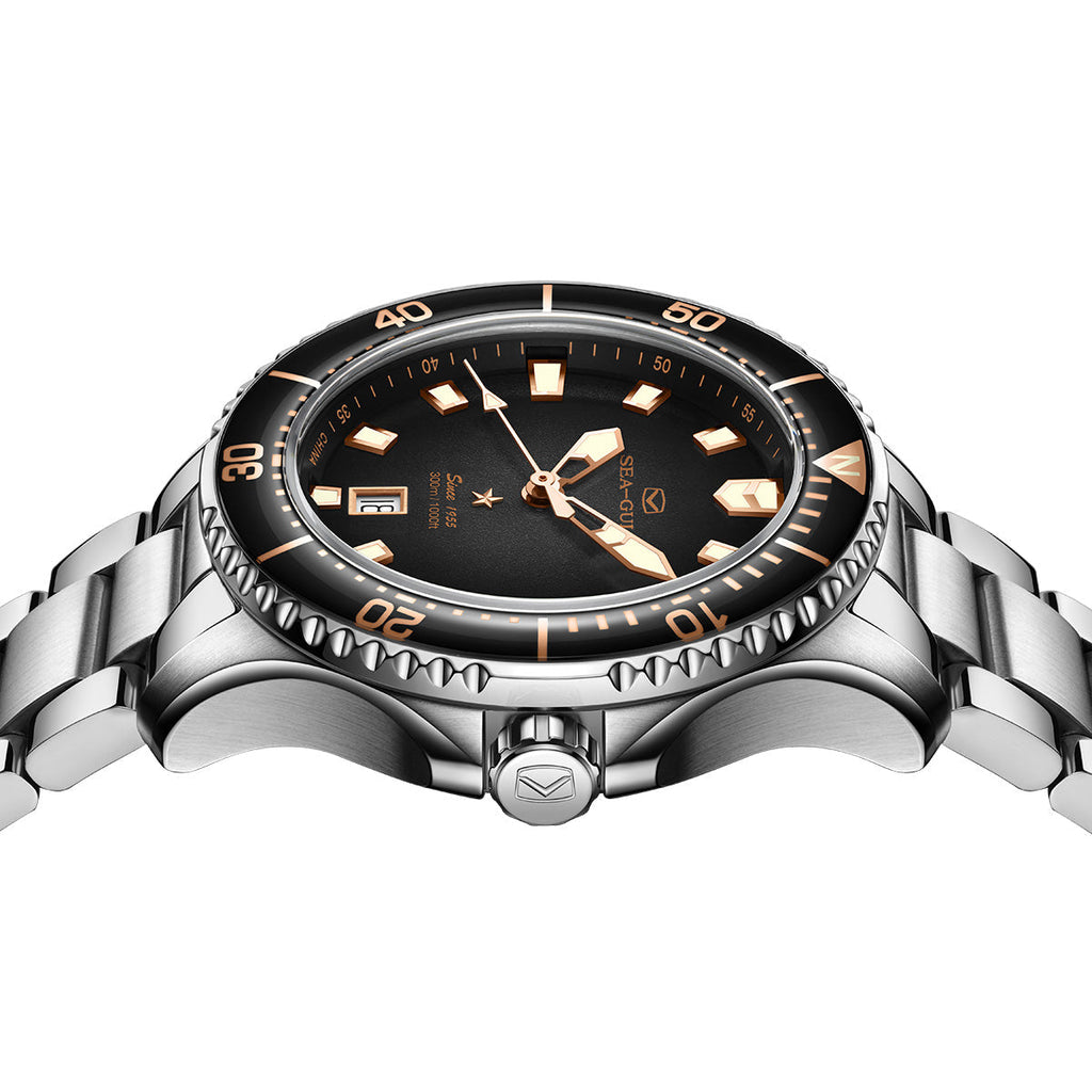Ocean Series Pro 300m Waterproof Diving Watch 44mm