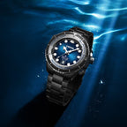 Ocean Series Ultra 1000m Waterproof Helium Valve Design Integrated Rotating Bezel Diving Watch 45mm
