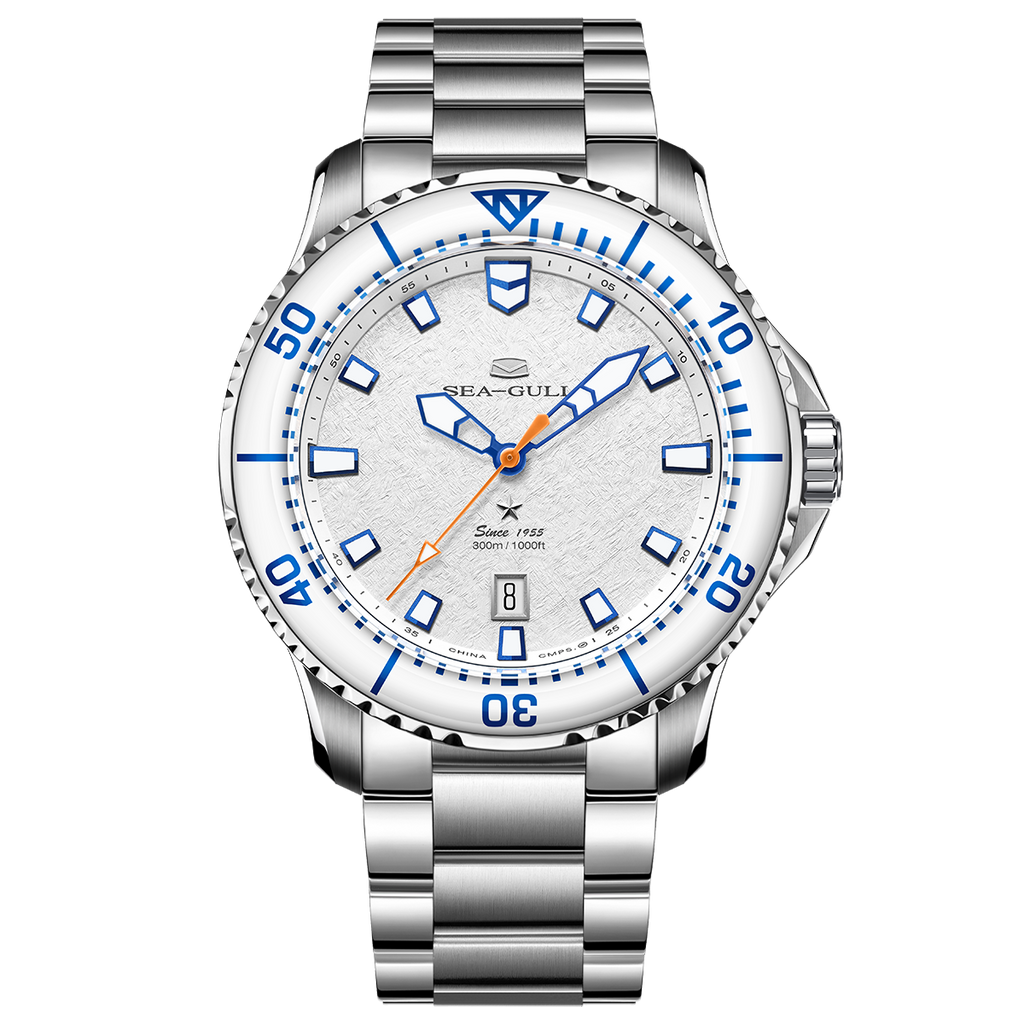 Ocean Series Pro 300m Waterproof Ice Wing Snow Region Diving Watch 43.5mm