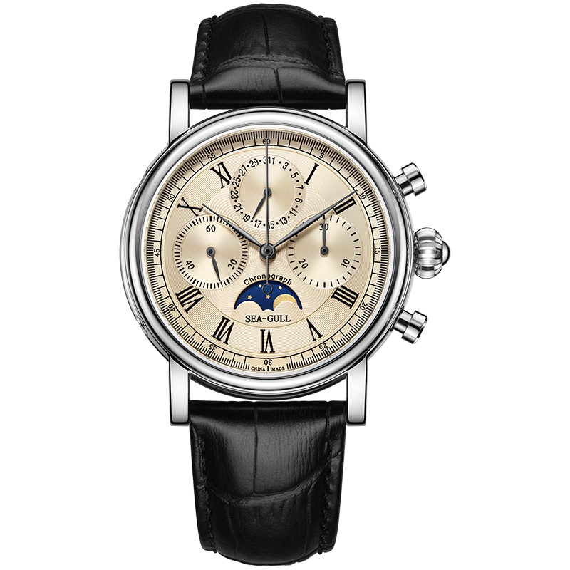 Extraordinary Series Multifunction Moon Phase Chronograph 41mm