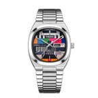 TV Dial Day-date Calendar Tonneau Vintage Watch 36mm