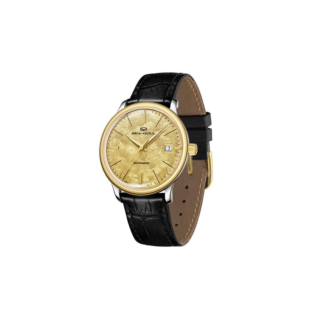 Ultra-thin Couple Watch 18K Gold Business Leisure Calendar 42mm/36mm