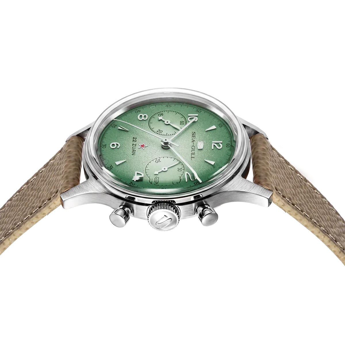 Seagull 1963 Aurora Edition Chronograph Watch 37.3mm