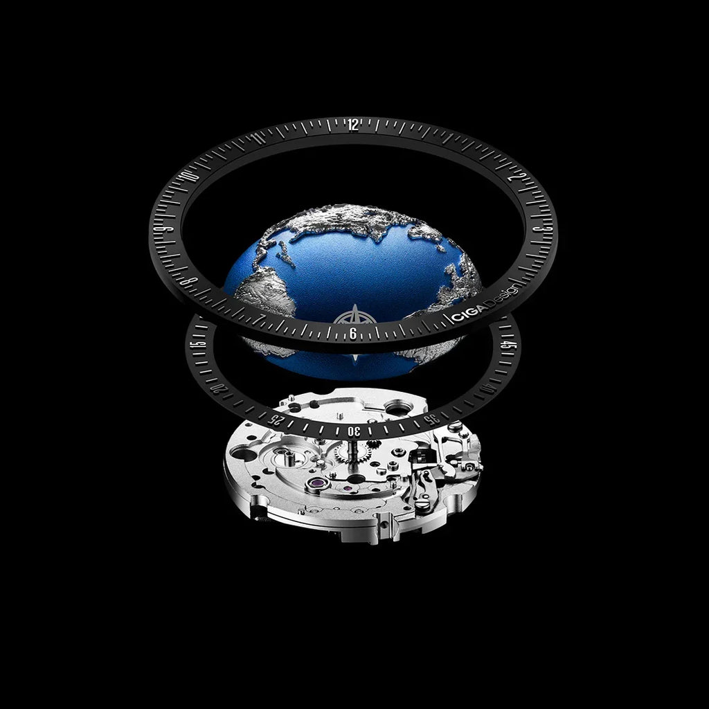 Ciga Design Blue Planet II Atlantic Ocean Inspired Automatic Watch