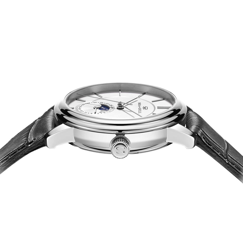 Ultra-thin Moon Phase Dress Watch 38mm
