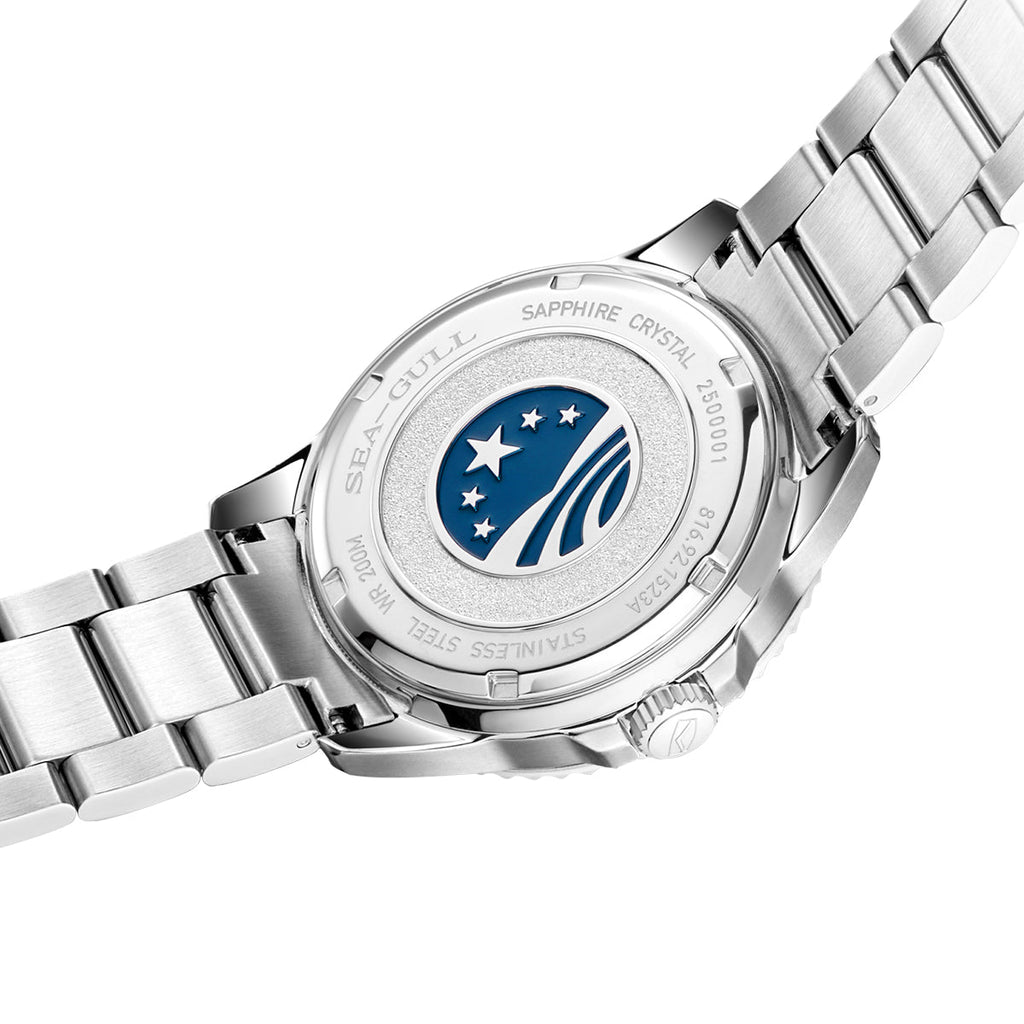Ocean Series 200m Waterproof Matte Dial Diving Watch 44mm
