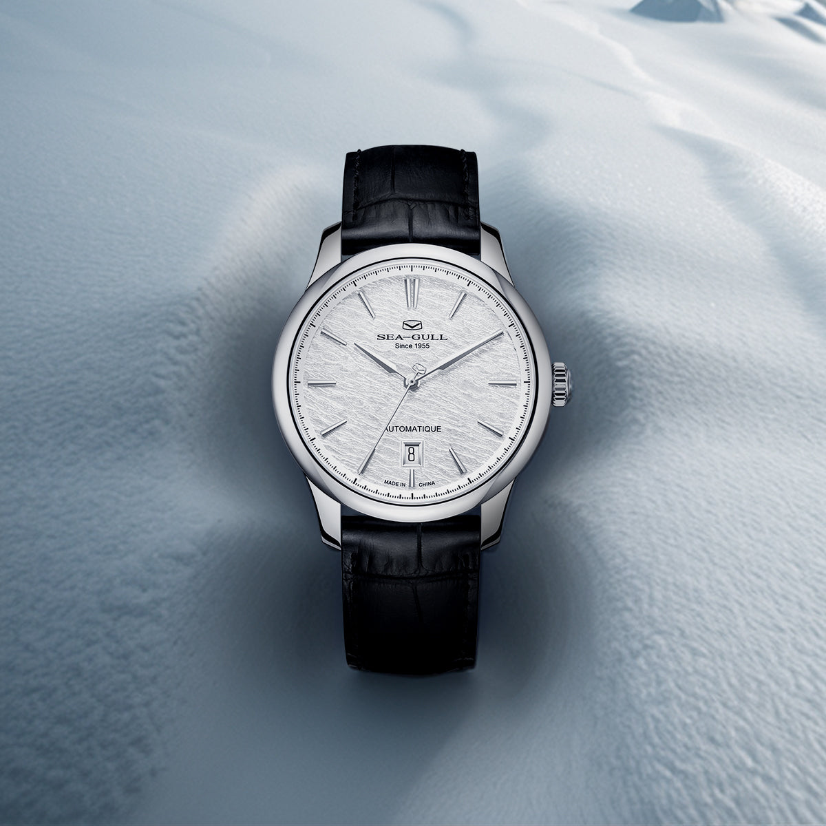 Extraordinary Series Snowflake Dial Ultra-thin Dress Watch 40mm