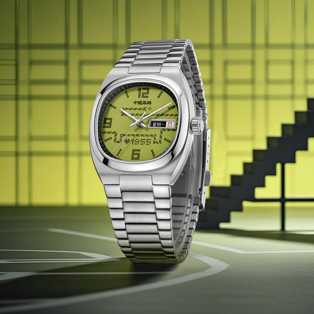 Gluttonous Snake Dial Day-date Calendar 70th Anniversary Edition Tonneau Watch 36mm