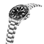 Ocean Series 200m Metallic Gradient Dial Calendar Dive Watch 39mm