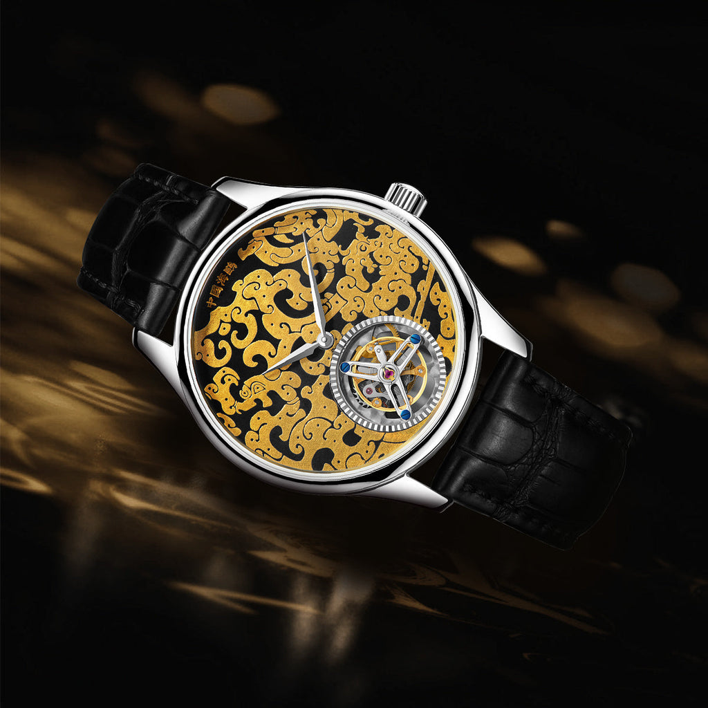 Heritage Series Panloong 24K Gold Tourbillon Limited Edition 42mm
