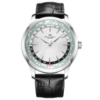 Extraordinary Series World Time Day Night Display GMT Watch 41mm