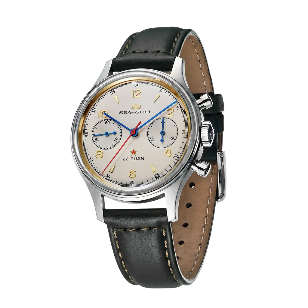 Seagull 1963 Polar Night Edition Vintage Chronograph 37.3mm | Enhanced ST19 Fine Finishing