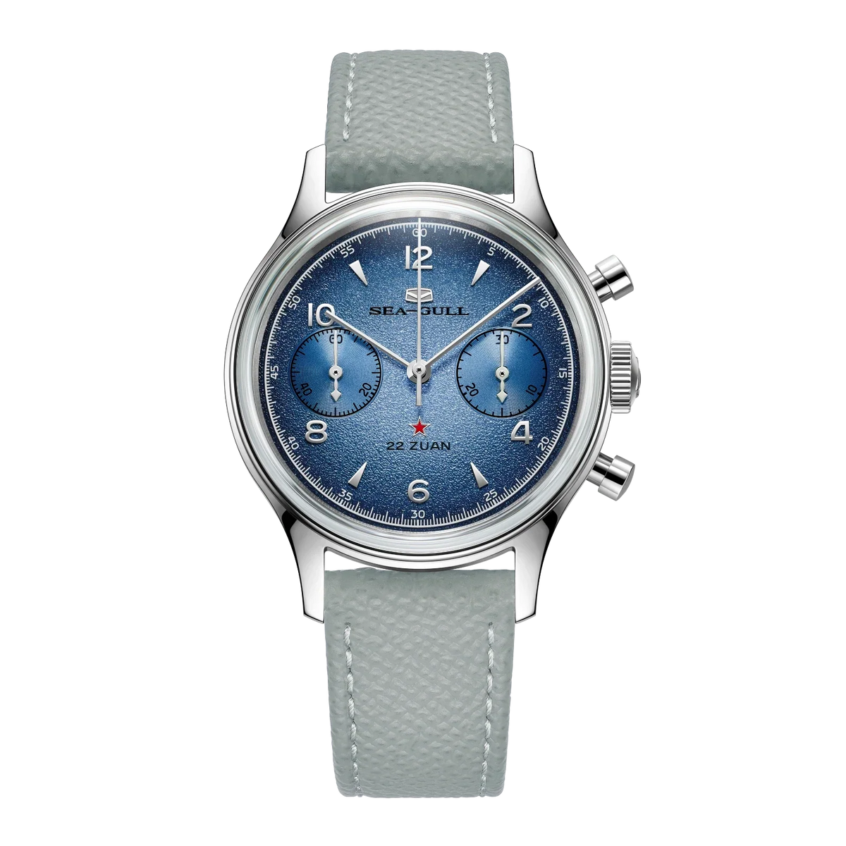 Seagull 1963 Aurora Edition Chronograph Watch 37.3mm