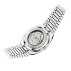 Gray TV Dial Snowflake Texture Tonneau Case Watch 36mm