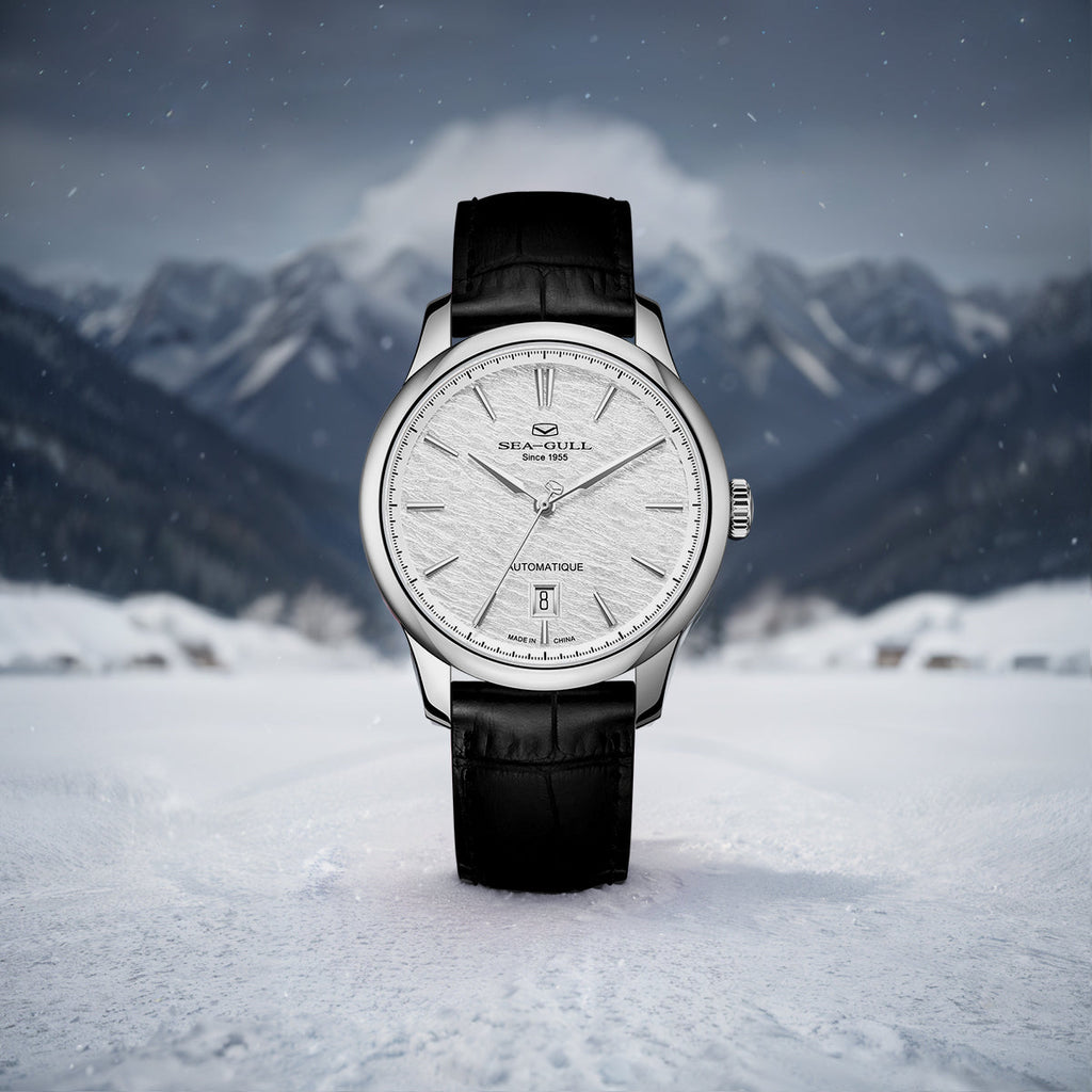 Extraordinary Series Snowflake Dial Ultra-thin Dress Watch 40mm
