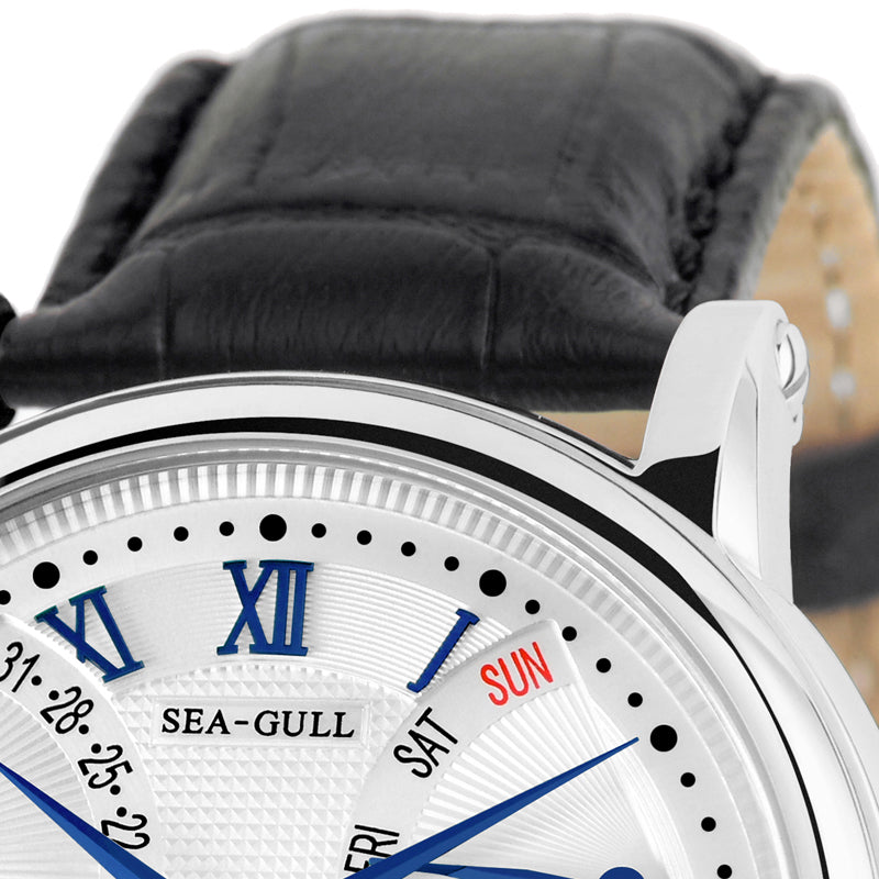 Multifunctional Day-date Calendar Automatic Tourbillon 43mm