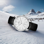 Extraordinary Series Snowflake Dial Ultra-thin Dress Watch 40mm