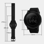 skmei-1142-multifunctional-men-outdoor-sports-noctilucent-waterproof-silica-gel-digital-watch-red