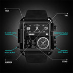 skmei-1391-multifunctional-men-business-digital-watch-30m-waterproof-square-dial-wrist-watch-with-leather-watchbandrose-gold
