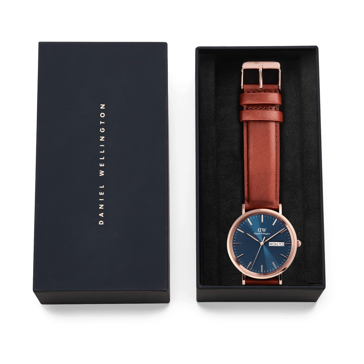 Classic Day Display St Mawes Rose Gold Arctic