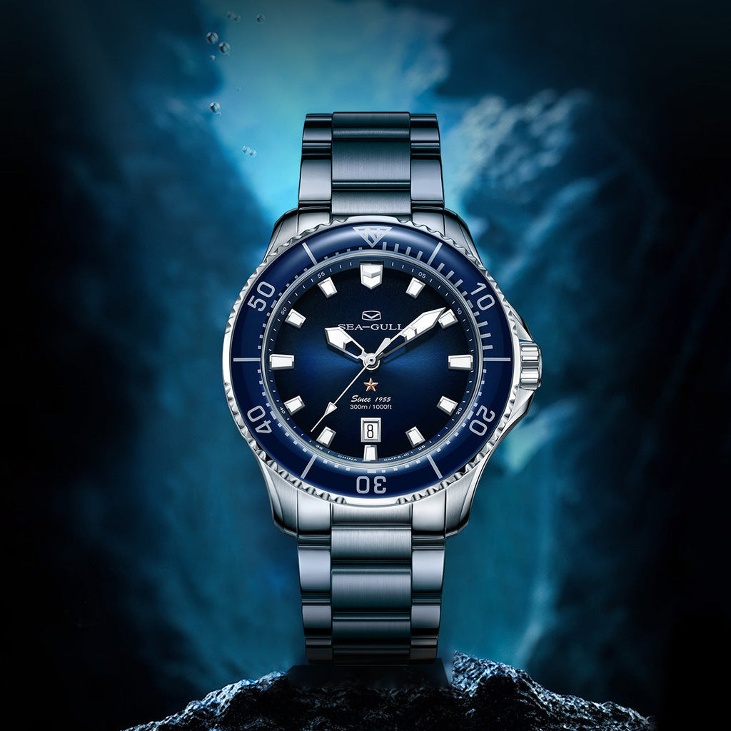 Ocean Series Pro 300m Waterproof Diving Watch 41mm