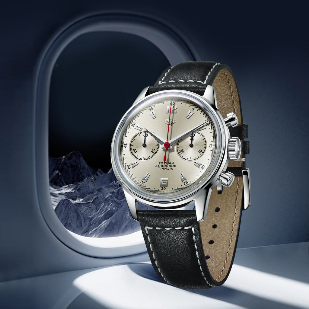 Seagull 1963 Series Original D304 Chronograph Watch Sky Voyage Edition 40mm