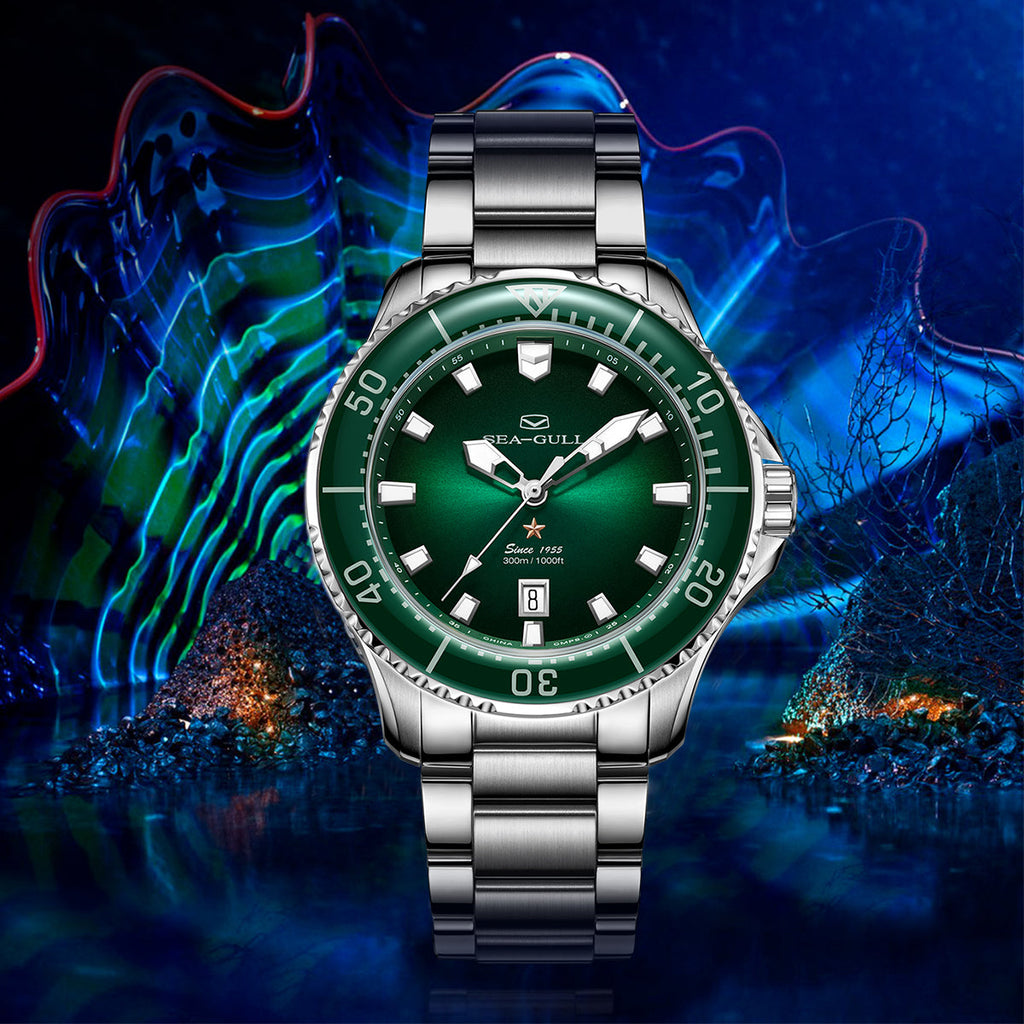 Ocean Series Pro 300m Waterproof Diving Watch 41mm