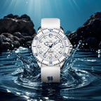 Ocean Series Pro "Dragon Kings of the Four Seas" Dragon-scale Dial 300m Waterproof Diving Watch 44mm