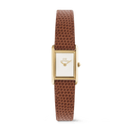 Bound Mini Light Brown Lizard Gold