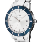 Iconic Paradigma Link Blue Bezel Silver