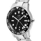 Iconic GMT Link Black Ceramic Bezel Silver